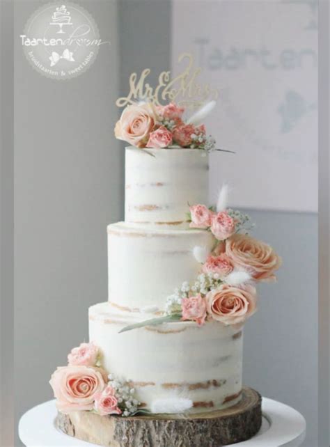 Barely Naked Rustic Wedding Cake Artofit