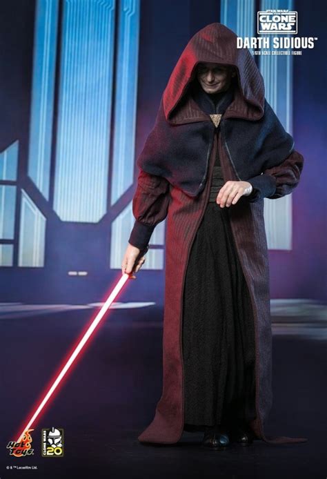 Darth Sidious Aus Der Animationsserie Star Wars The Clone Wars Von Hot Toys Tms