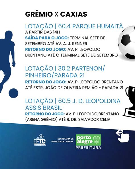 Eptc Porto Alegre On Twitter Aten O Torcedor Ga Cho Confira