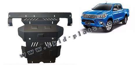 Steel Skid Plate For The Protection Of The Engine And The Radiator For