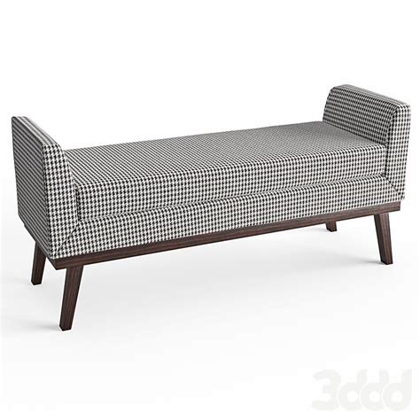 Банкетка Classic - Другая мягкая мебель - 3D модель