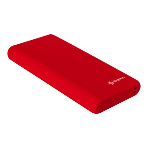Power Bank 2500 mAh Steren MOV-1020RO Rojo | Soriana