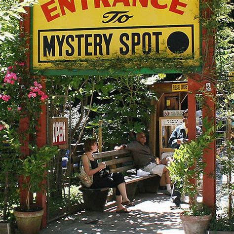 Santa Cruz Mystery Spot Santa Cruz California Atlas Obscura