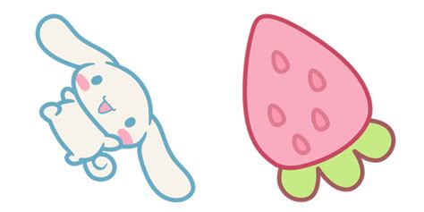 Sanrio Cinnamoroll Strawberry Cursor Sweezy Custom Cursors Cute