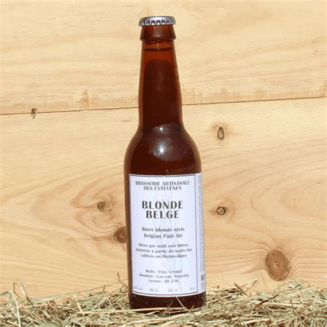 Bi Re Blonde Belge Brasserie Artisanale Des Est V Nes Cl Zesti Livraison De Paniers Locaux