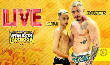 IrmãosDotados Live Kadu Nunes e Samuel Lima Gay Latino Porn