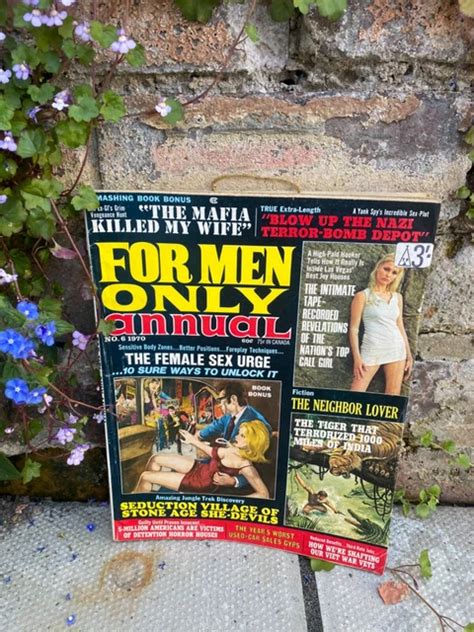 FOR MEN ONLY Magazine No Sex Nude Naughty GGA Cover Vintage Retro Playboy