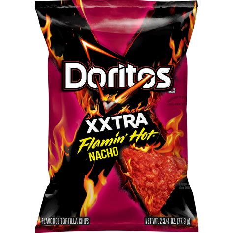 Doritos Xxtra Flamin Hot Nacho Flavored Tortilla Chips Smartlabel