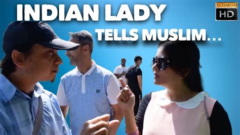 Indian Lady Challenges Muslim Mansur Vs Christian Indian Lady