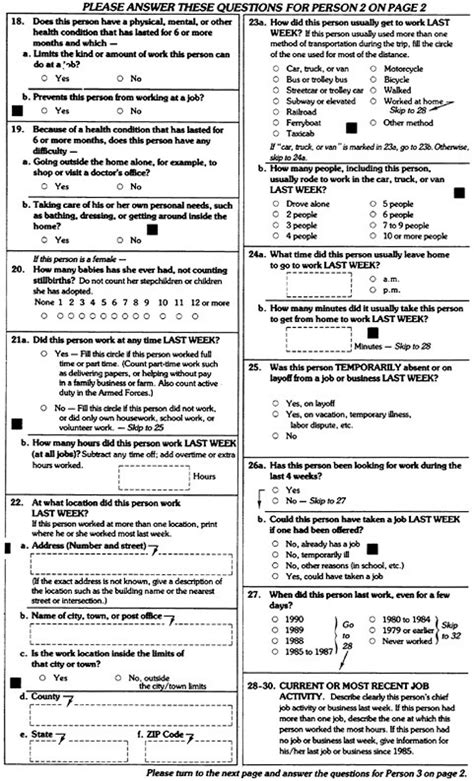 A Basic Information On Census Questionnaires Modernizing The Us