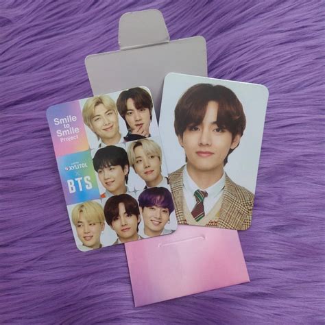 Official Bts Xylitol Xylitol Pc Xylitol Photocard Shopee Philippines