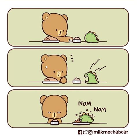 milkmochabear comic comicstrip comicart milkbear