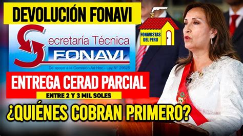 Fonavi Devoluci N Lo Ltimo Entrega De Cerad Qui Nes Cobran Primero