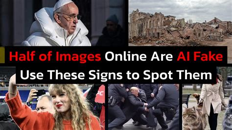 50% of Online Images Are Fake — Can You Spot Them? Look For These