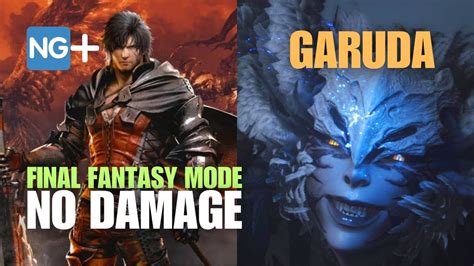 Clive Vs Garuda No Damage Final Fantasy Mode NG Final Fantasy