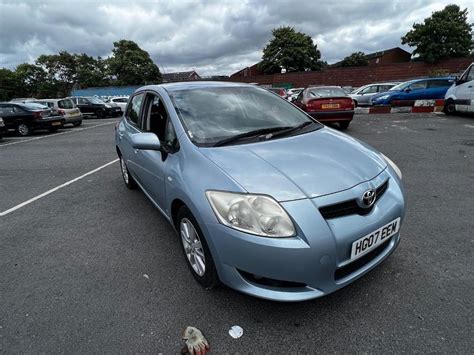 Toyota Auris Vvt I T Spirit Dr Hatchback Petrol Manual In