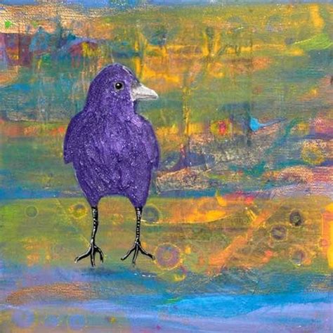 Two Crows Studio Purple Crow