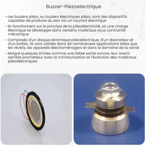 Buzzer Pi Zo Lectrique Comment A Marche Application Et Avantages