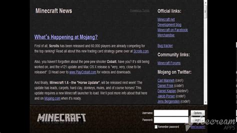 The Old Minecraft Launcher Zenleo