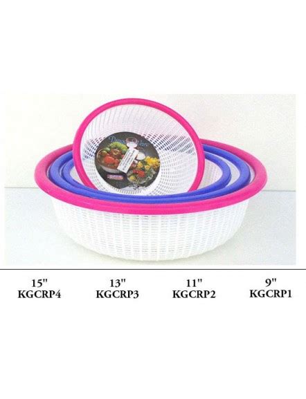 Round Plastic Colander