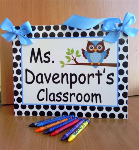 Teacher Name Signs For Door Printable