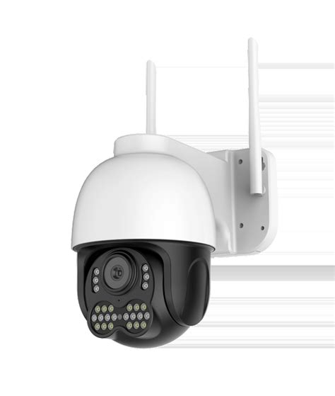 Outdoor Plastic Ir Ptz Dome Cctv Camera Housing With Ir Illumination