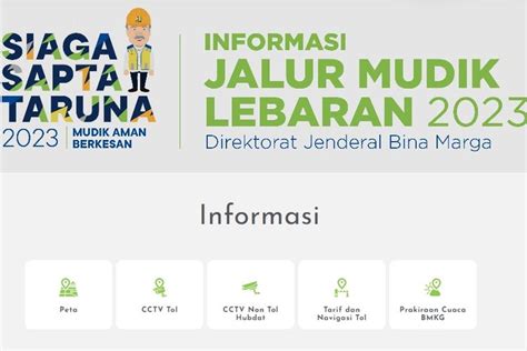 Butuh Informasi Lengkap Kondisi Jalur Mudik Cek Situs Ini