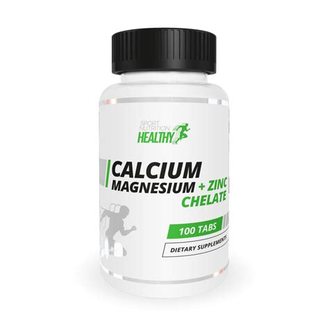 Кальцій Магній Цинк MST Calcium Magnesium + Zinc Chelates 100 таблеток ...