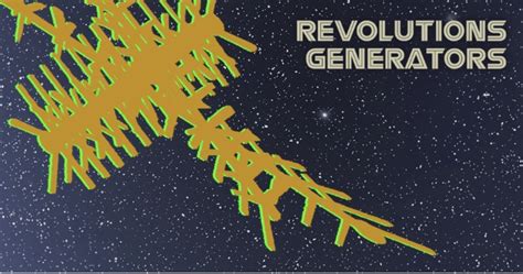 REVOLUTIONS GENERATORS PANKE music art café