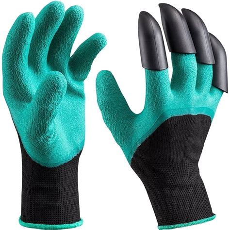 Garden Genie Gloves With Claws Quick And Easy To Dig And Plant Safe