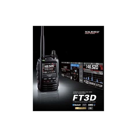 YAESU FT 3D E Ricetrasmettitore Portatile C4FM BLUETOOTH