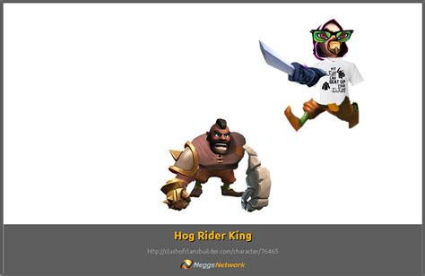 Hog Rider King Clash Of Clans 960x624 Png Download