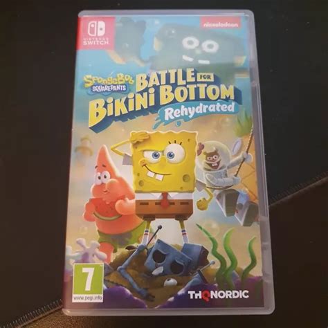 Spongebob Squarepants Battle For Bikini Bottom Rehydrated Fun Edition Switch Nuovo Eur