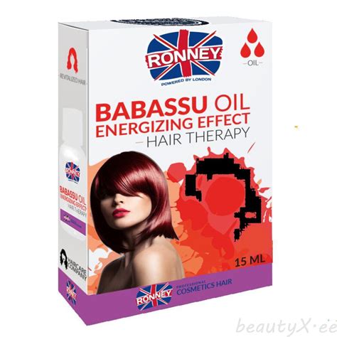 RONNEY BABASSU OIL Масло Бабассу для волос 15 ml | BeautyX.ee