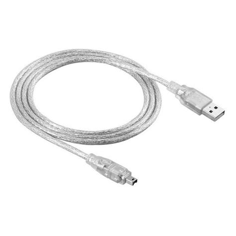 Кабель USB 2.0 кабель-переходник USB type A to Firewire 400 IEEE1394 4 ...