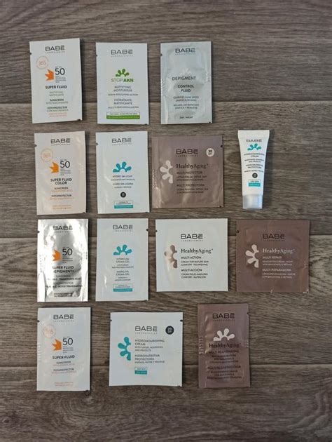 babe laboratorios рідкісні пробники та мініатюри доглядової косметики іспанського бренду ціна