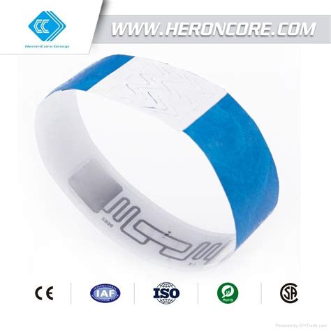 Rfid Disposable Tyvek Wristband Zz006 Zz007 China Manufacturer