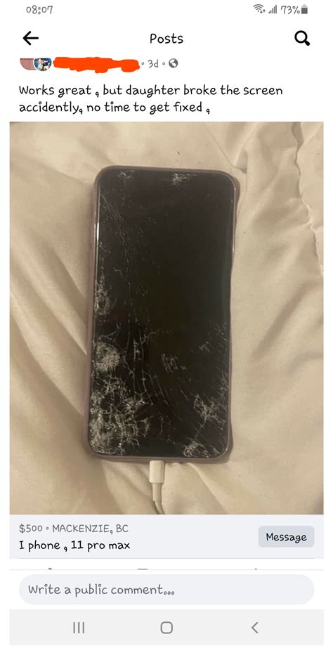 This Destroyed Iphone 11 Pro Max Someone Was Trying To Sell For 500