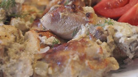 Курица в кефире. Сочная, Нежная, Вкус Изумительный! - YouTube