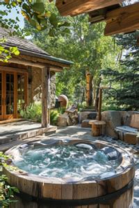 Backyard Hot Tub Ideas Relax And Unwind Quiet Minimal
