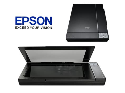 Scanner Epson Perfection V37 - tapa extensible de 180 grados - Computer ...