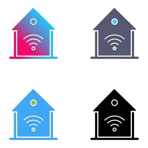 Smart Home Vector Icon 25219852 Vector Art At Vecteezy