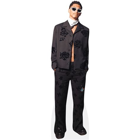 Jude Bellingham Black Outfit Mini Cardboard Cutout Standee