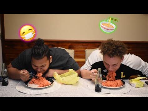 SPICY TAKI NOODLES CHALLENGE REALLY HOT YouTube
