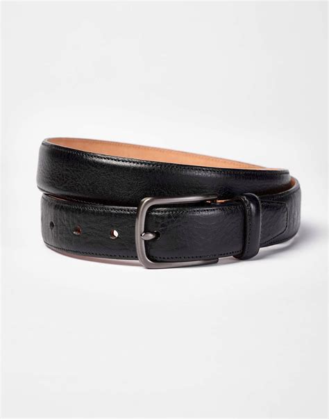 Classic Leather Belt Black