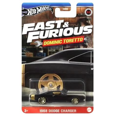 Машинка коллекционная Mattel Hot Wheels HNR Fast Furious Dominic Toretto Dodge