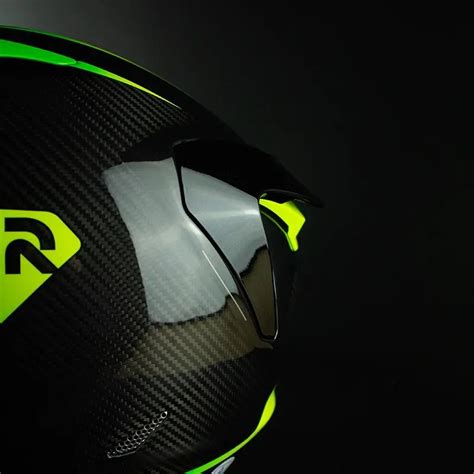 Hjc R Pha Carbon Bleer Helmet Green Red Apex