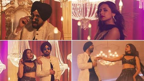 Babe Bhangra Paunde Ne Song Koka Diljit Dosanjh Sargun Mehta Flaunt Their Dance Moves In This