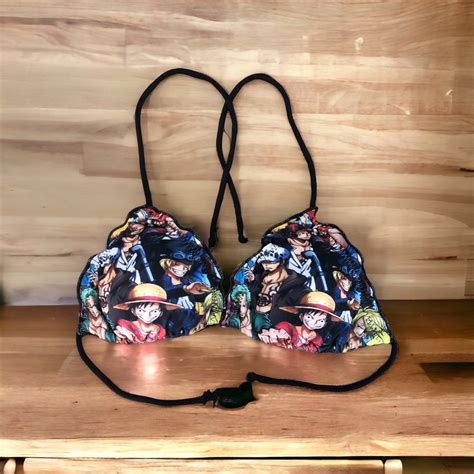 Bikini Biquini Top Personalizado Anime One Piece Geek Otaku
