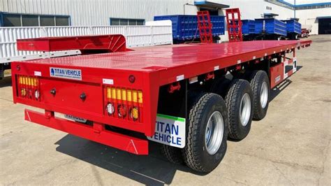 12m Flatbed Tri Axle Trailer For Sale In Harare